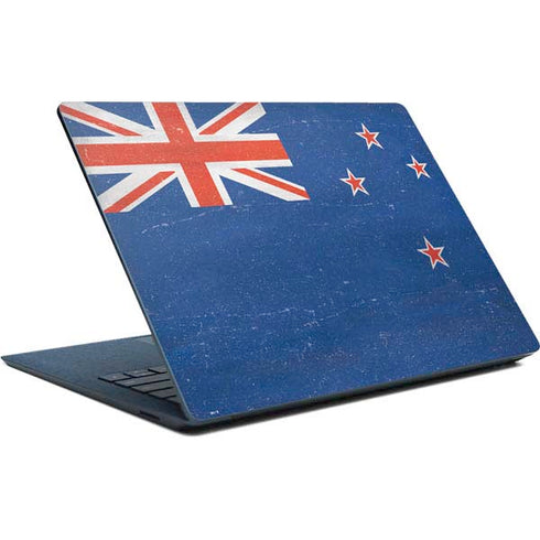 New Zealand Flag Distressed Surface Laptop Skin